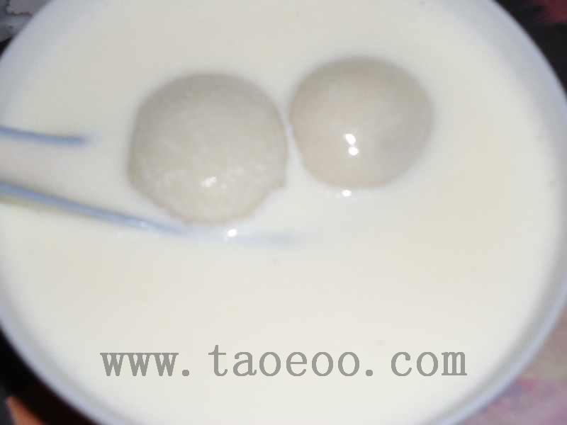 牛奶汤圆
