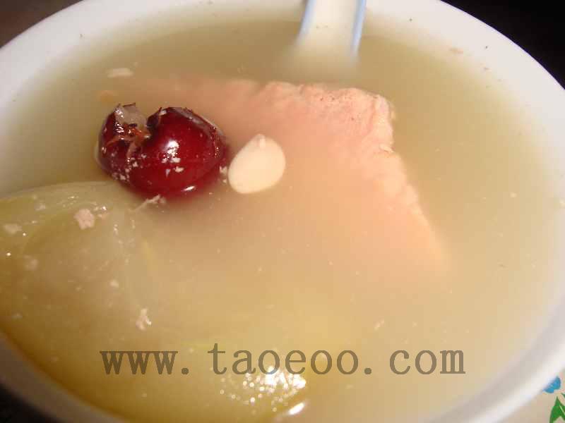 南北杏仁苹果猪肉汤